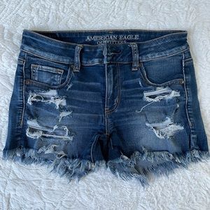 Blue Jean Shorts